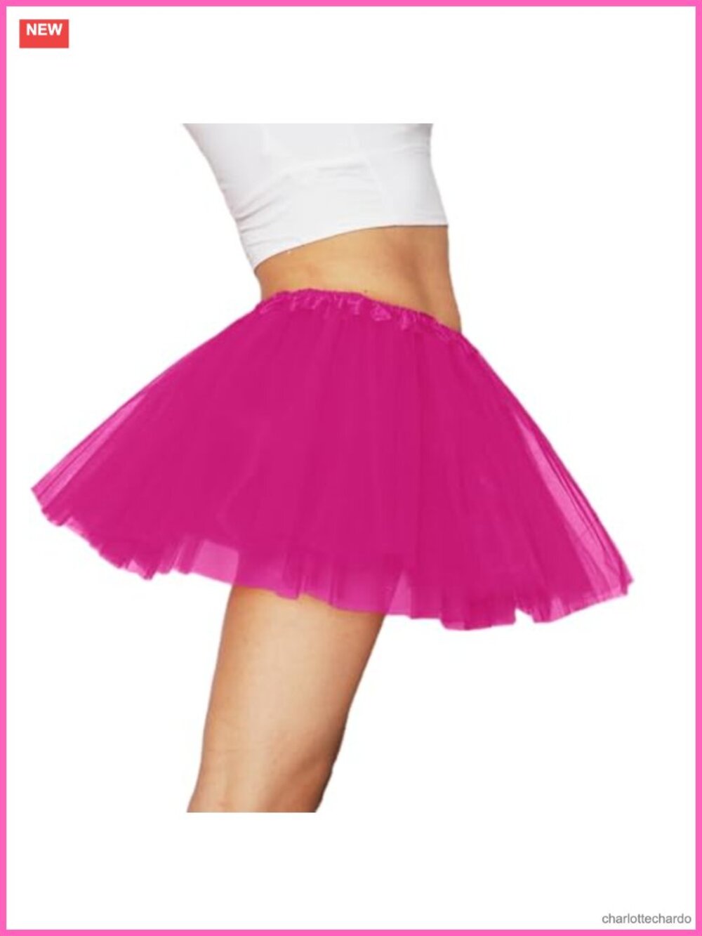 6 Layer Tulle Tutu Skirt for Women Halloween Costume Skirt